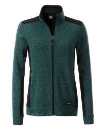 Fleece Jacke Damen Grün